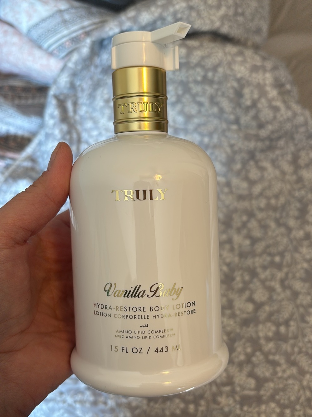TRULY Vanilla Baby Hydra-Restore Body Lotion 15 oz